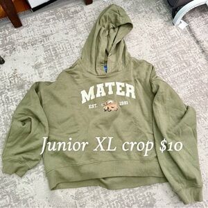Disney Junior Crop Hoodies